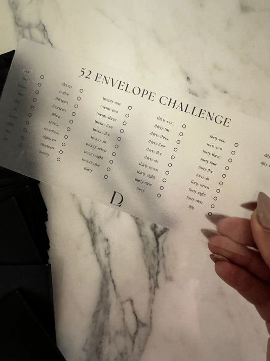 Long sleeve frosted 52 week challenge