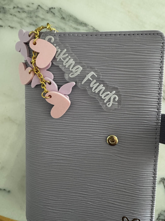 Binder charms customized