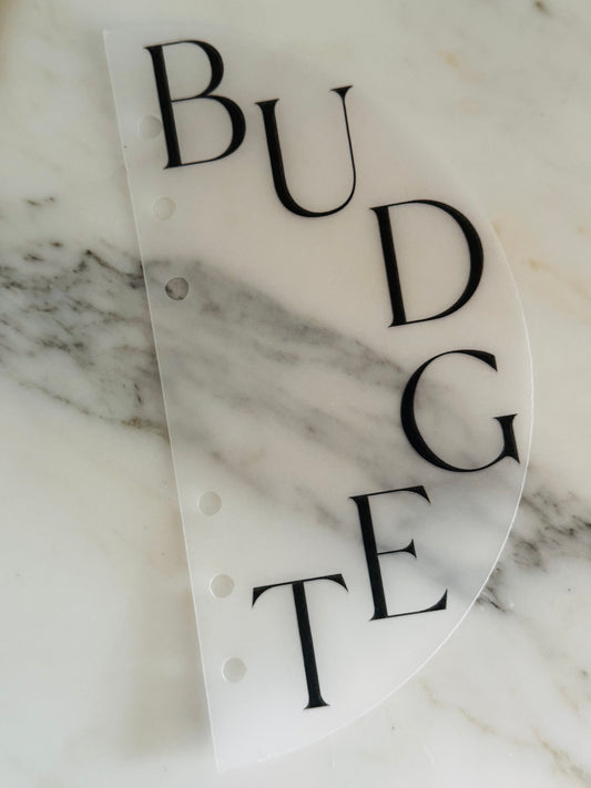 Budget Vellum Dashboard