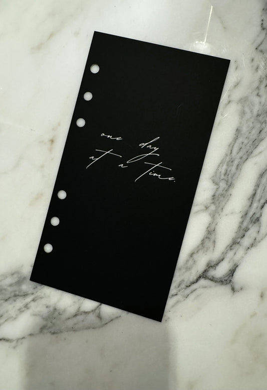 One day at a time Dashboard