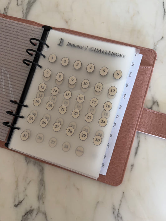 12 Month yearly challenge