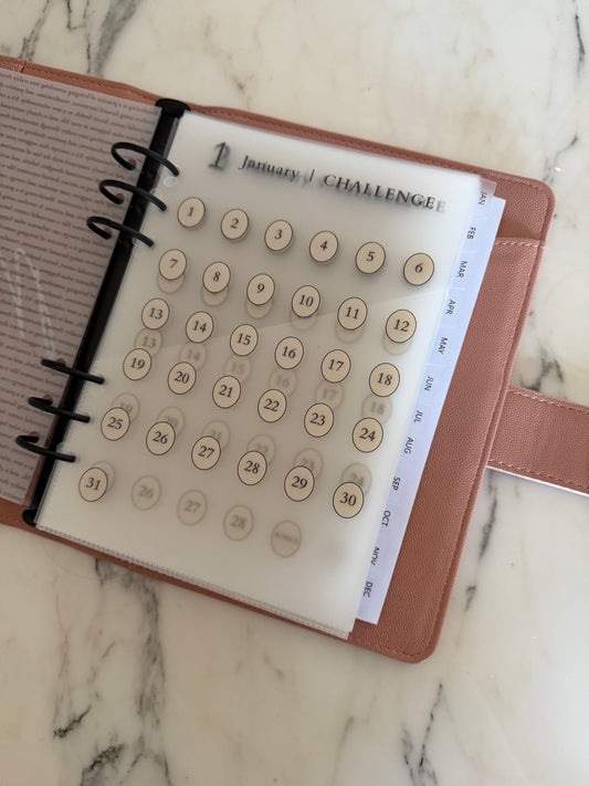 12 Month yearly challenge