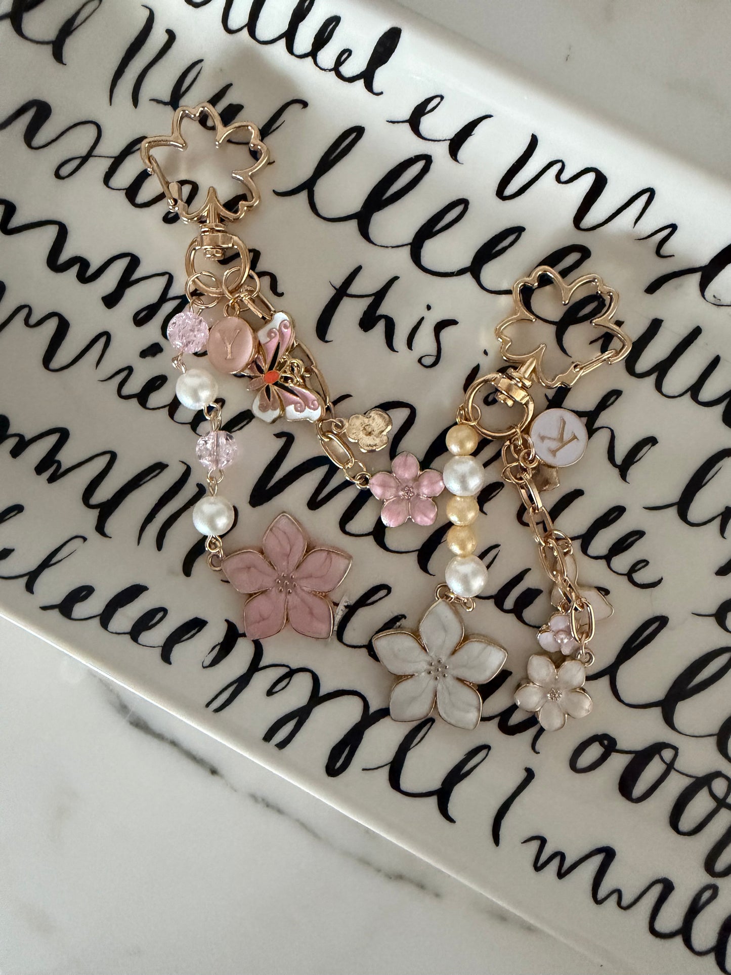 Flower Binder Charms
