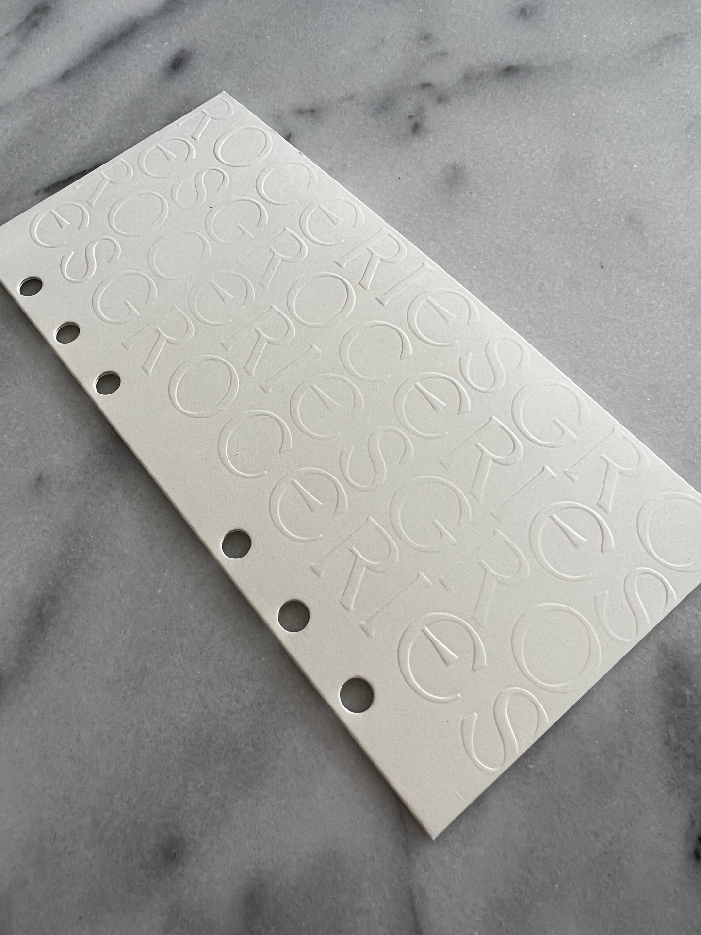 A6 Thick Embossed cardstock envelopes