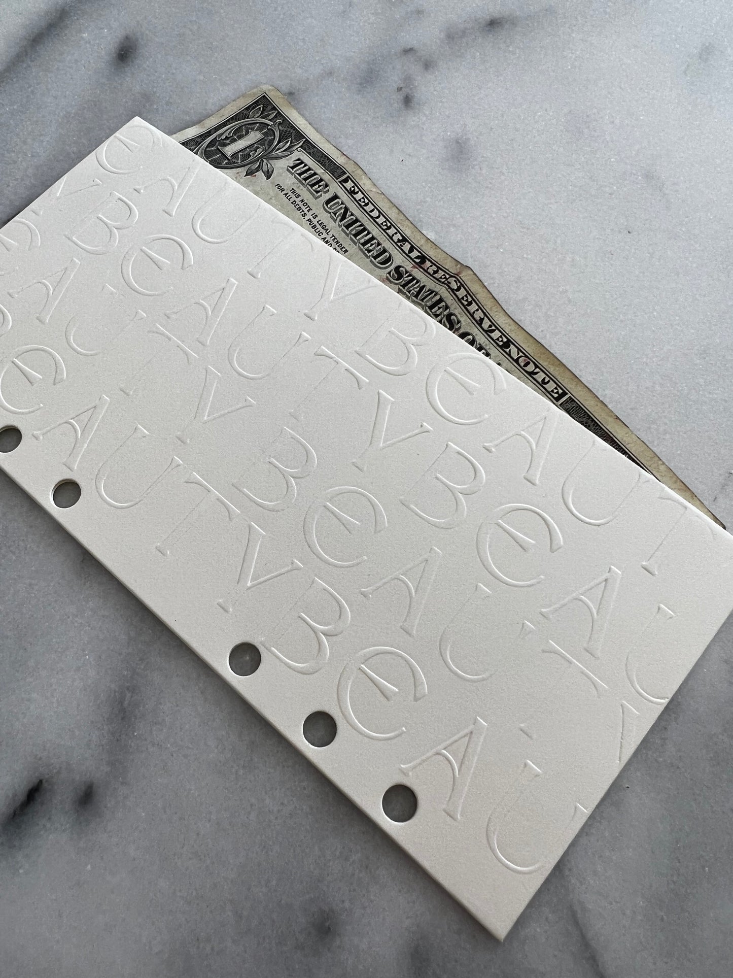 A6 Thick Embossed cardstock envelopes