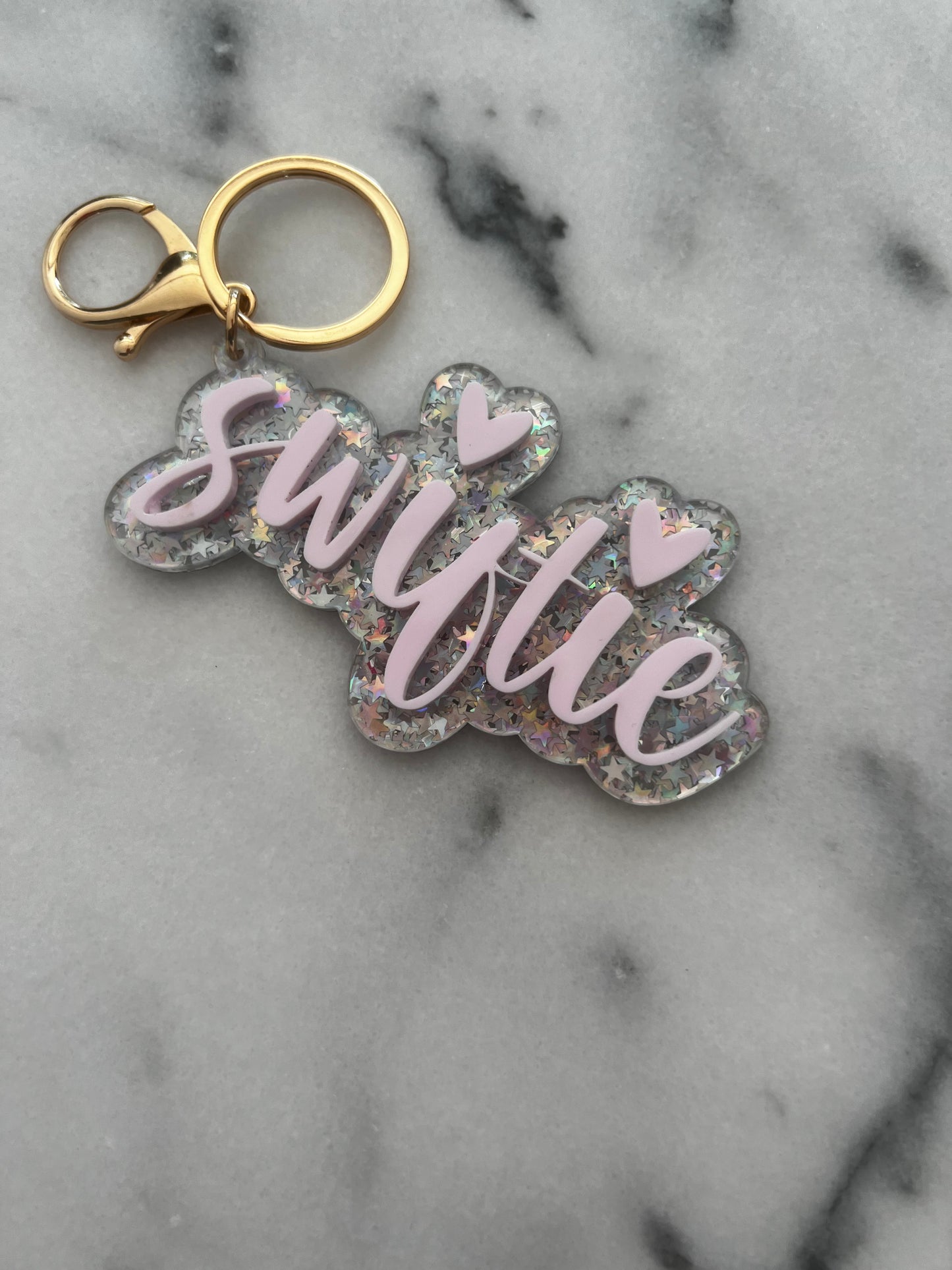 Swiftie keychain
