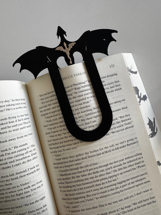Fourth wing 3D bookmark
