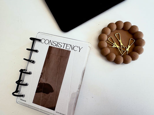 Consistency mini savings binder