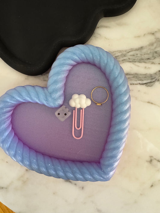 Braided Heart tray