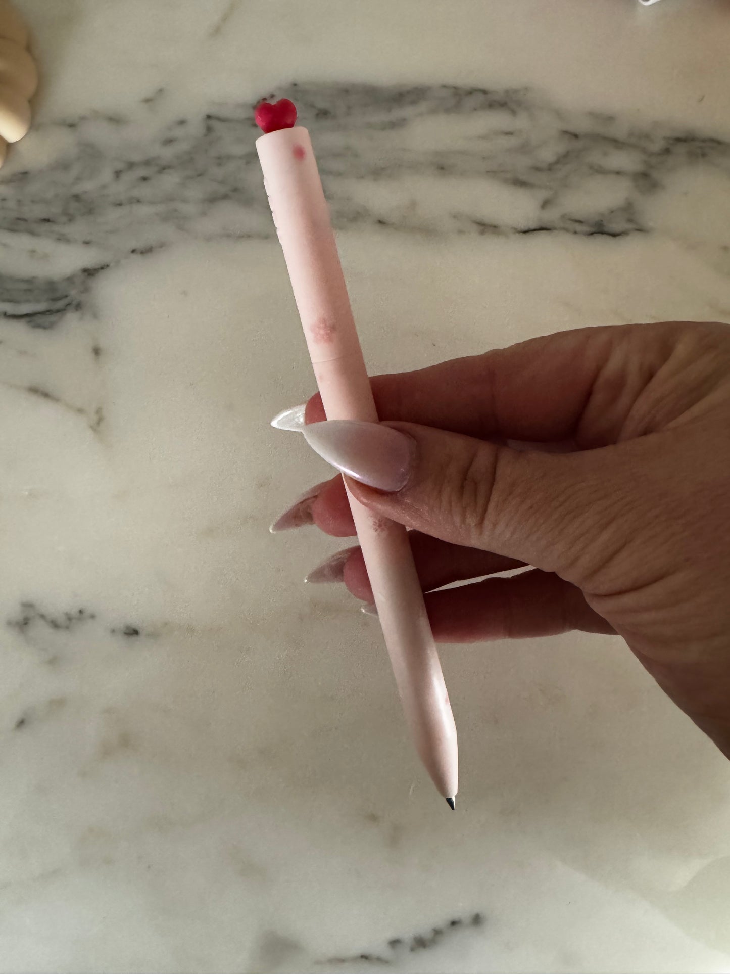 heart Pen (black ink) box set (with two refills)