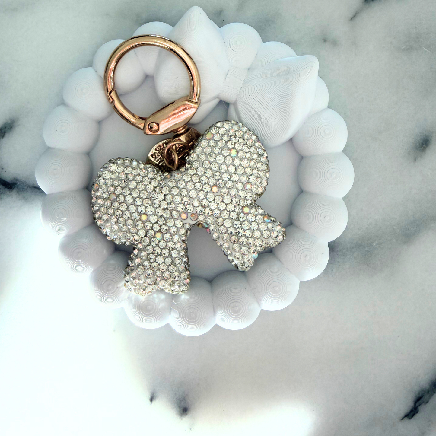Bow Bling Keychain