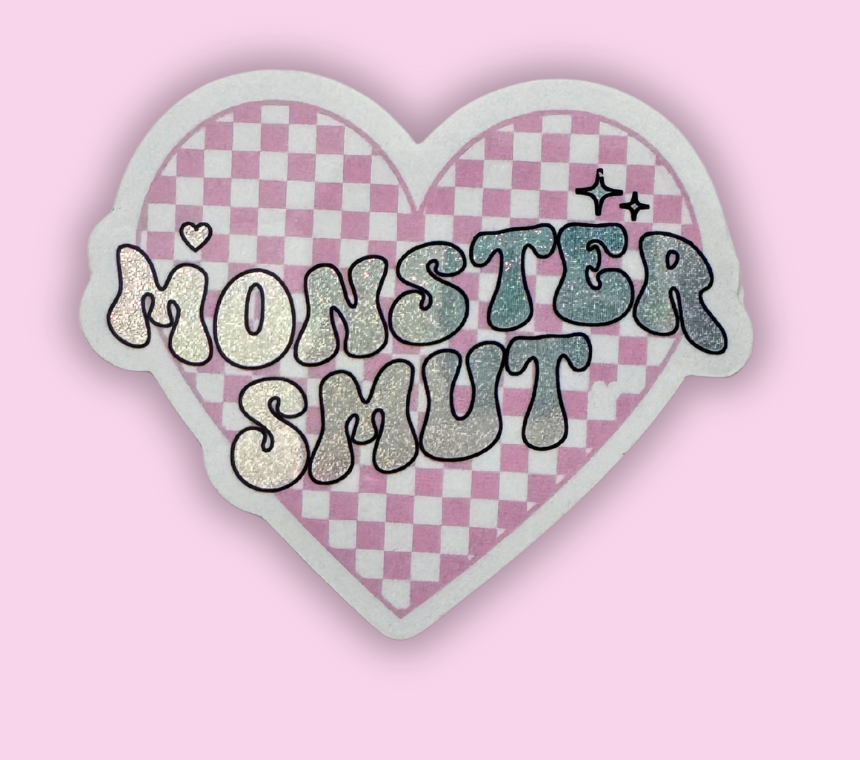 Monster Smut holographic Sticker