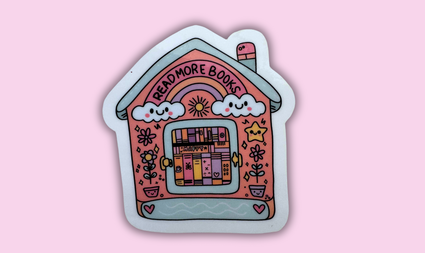read more books Sticker