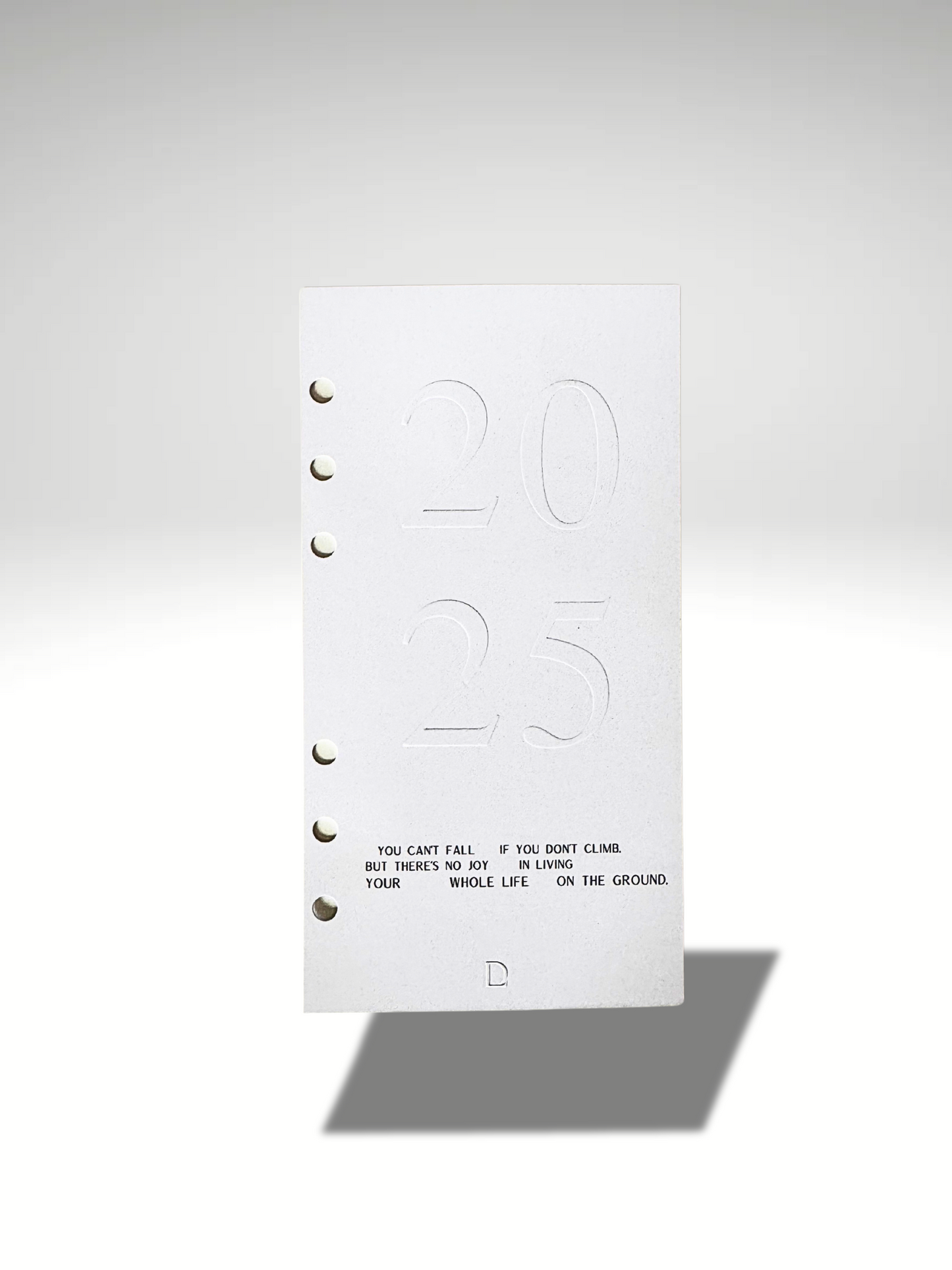 2025 Cardstock Velvet A6 Dashboard