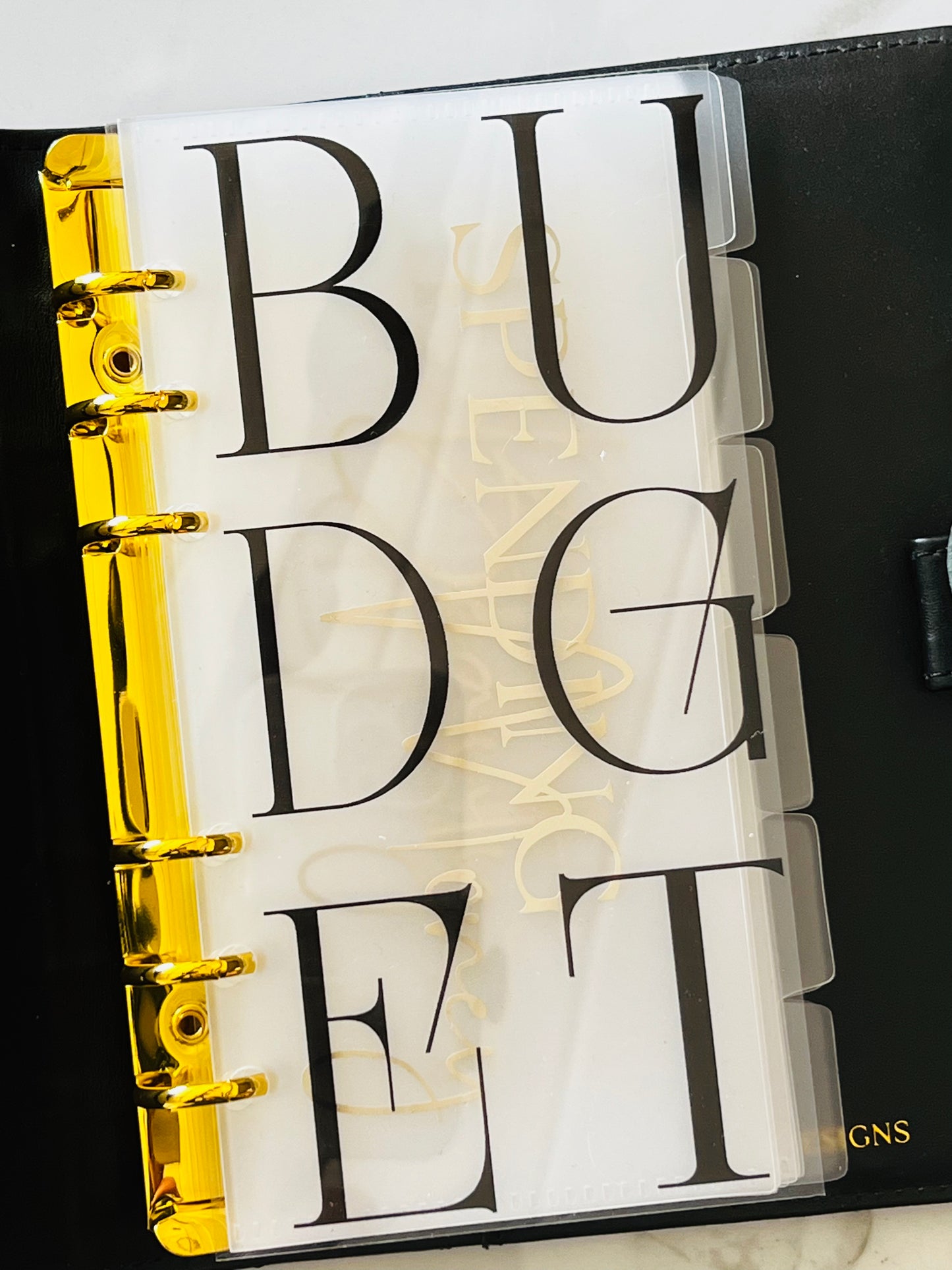 Budget clear dashboard