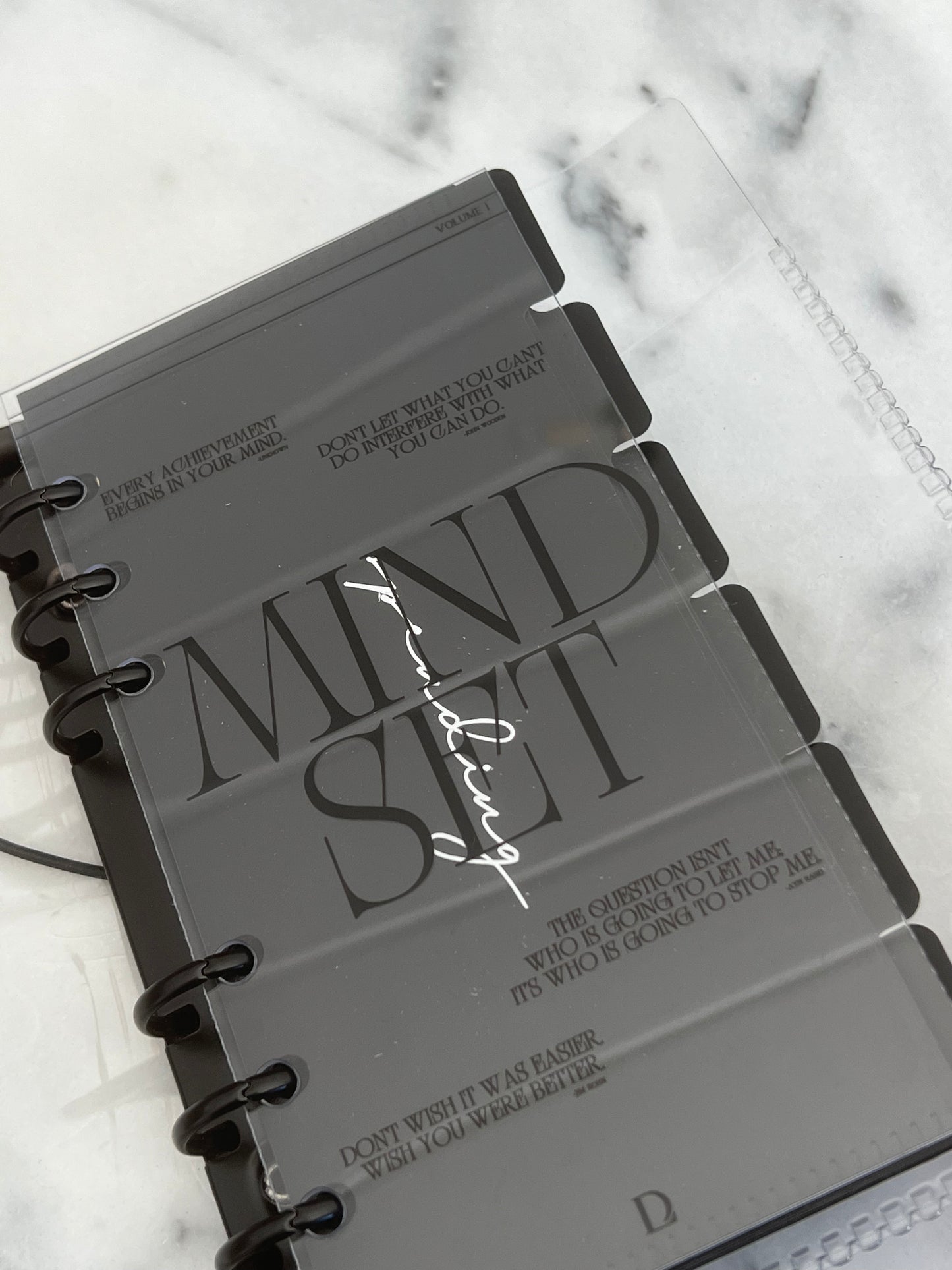 Mindset clear dashboard