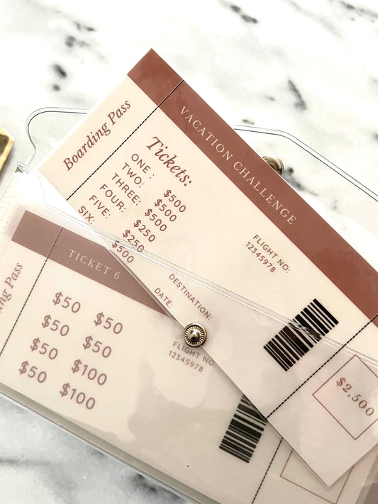 Vacation Savings Pouch $2500