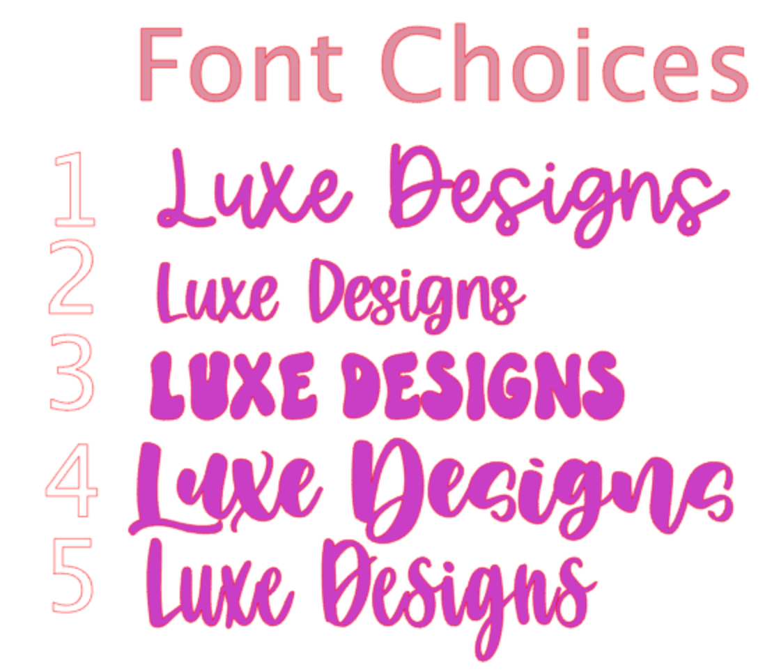 Double Layer Acrylic Sign