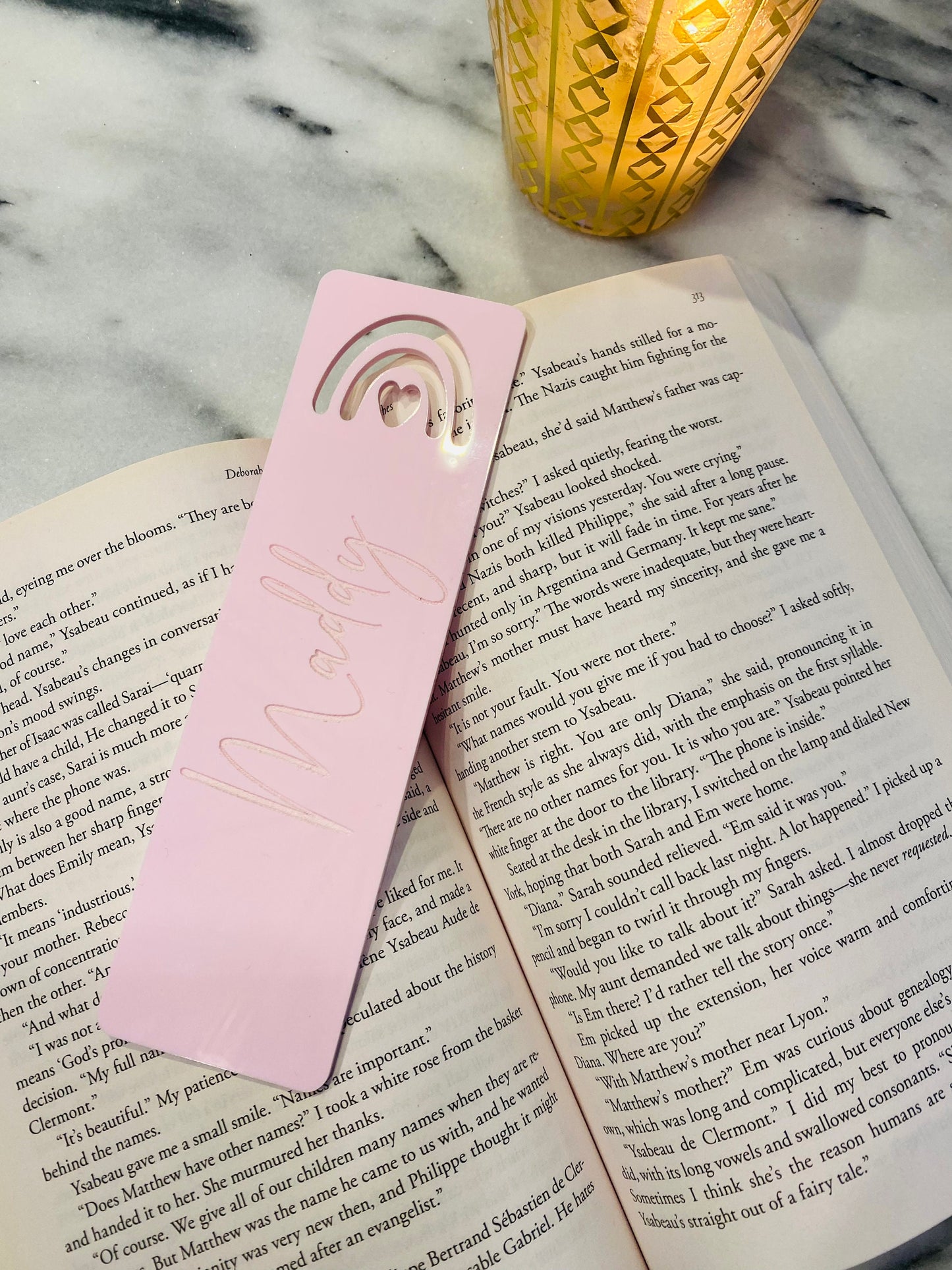 Rainbow Custom Acrylic Bookmark