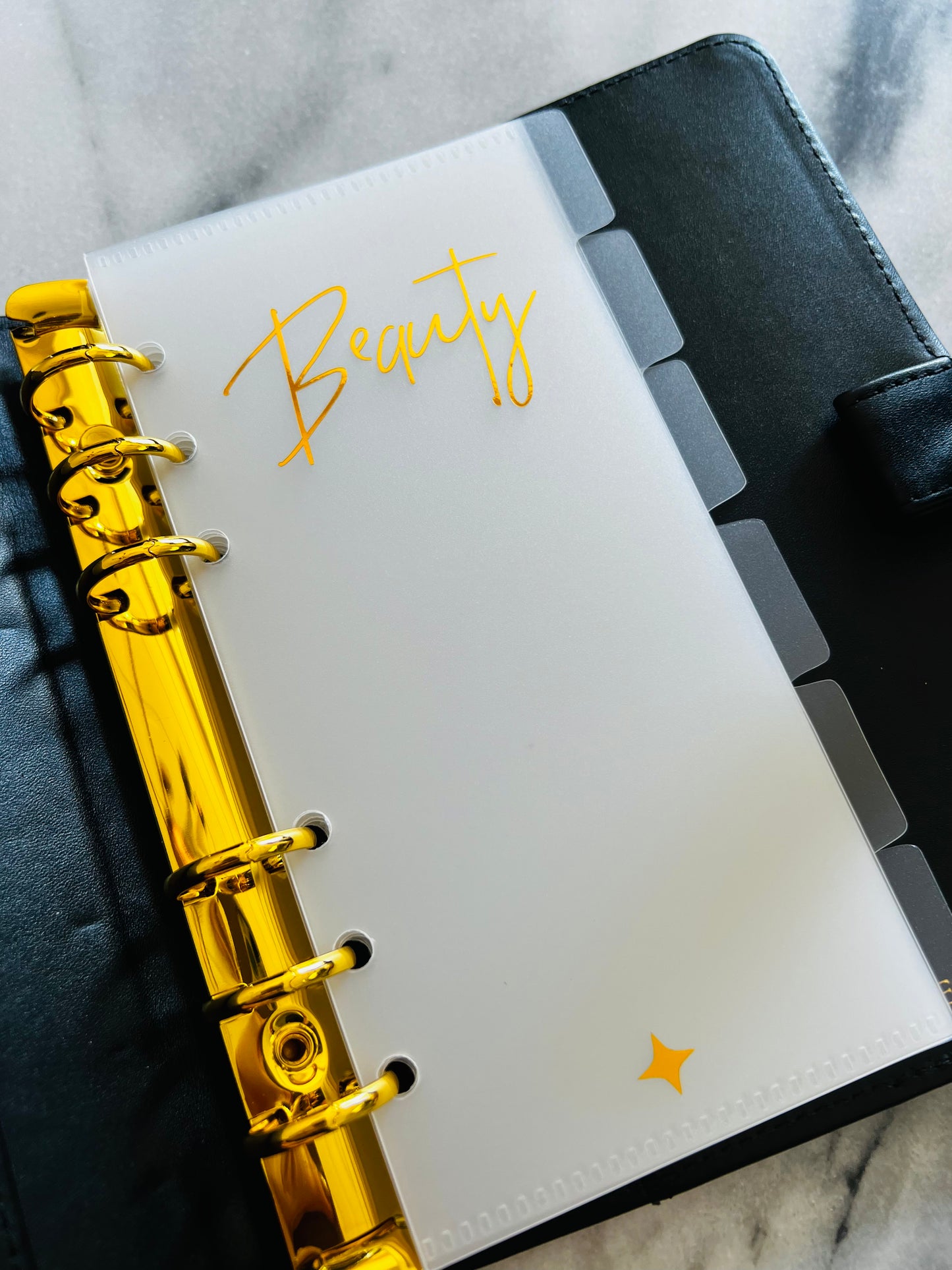 Cash Envelope dividers set of 6