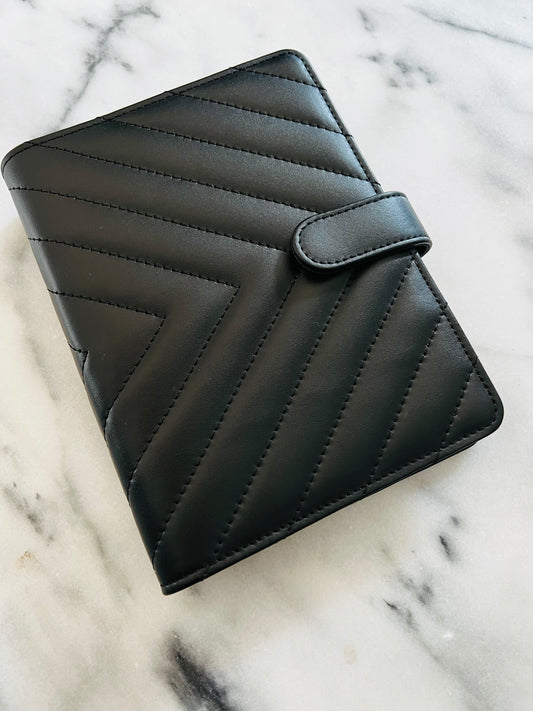 Genuine A6 Leather Luxe Binder