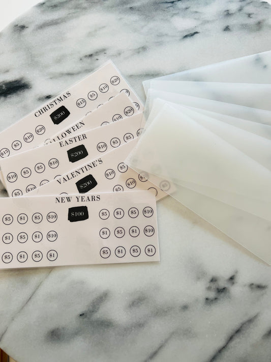 Holiday savings Pouch