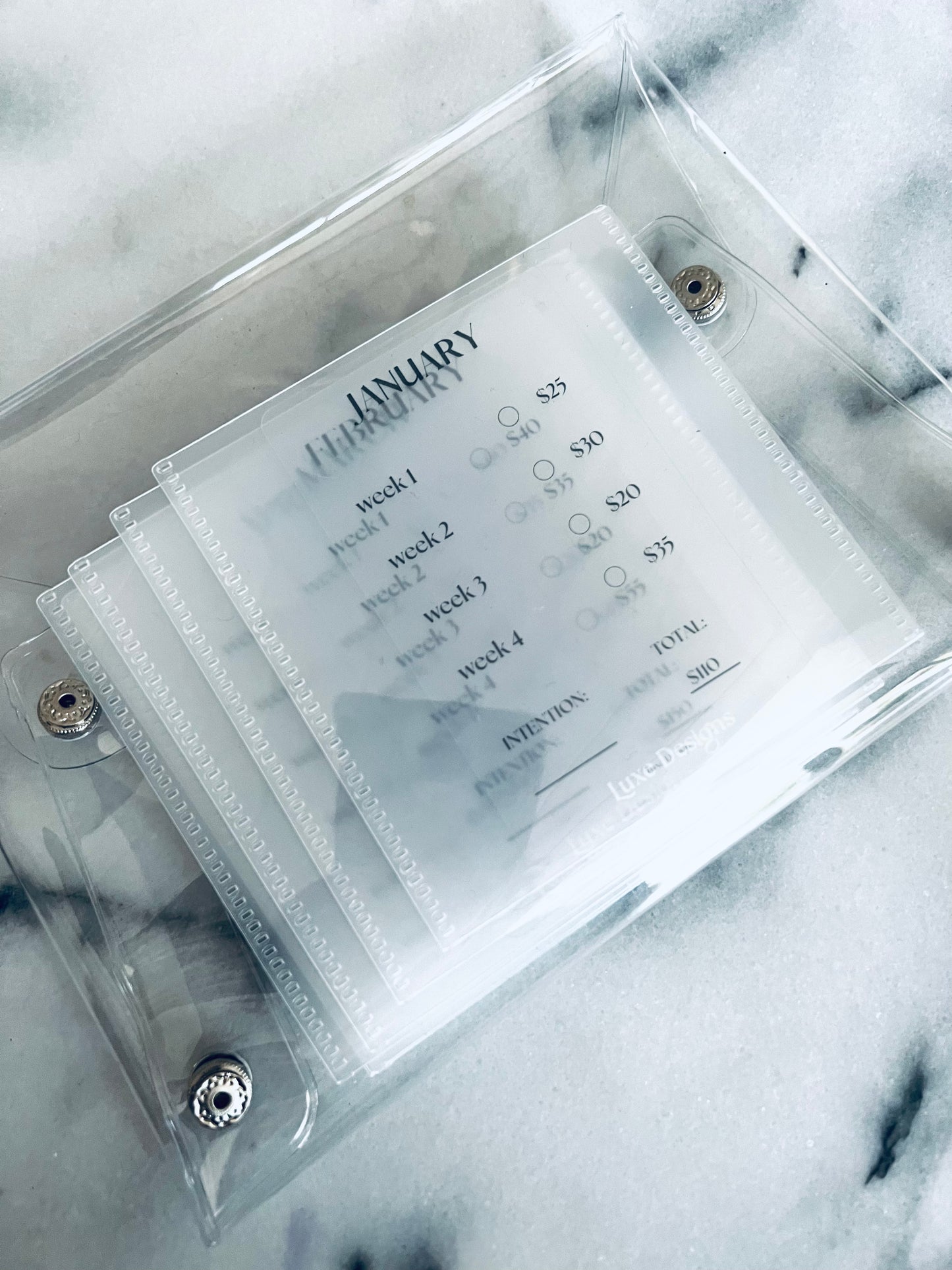 monthly saving pouches