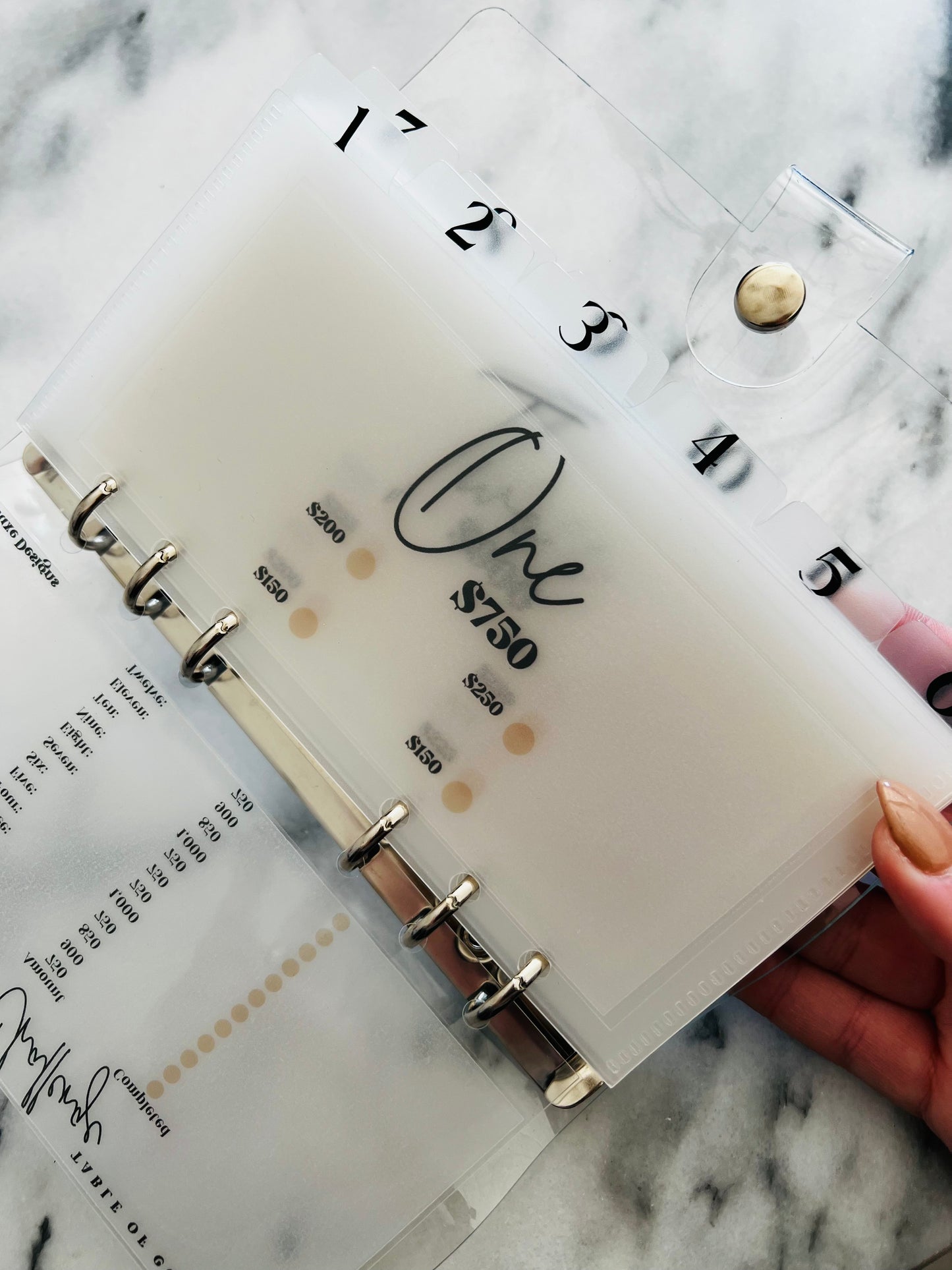10k savings binder