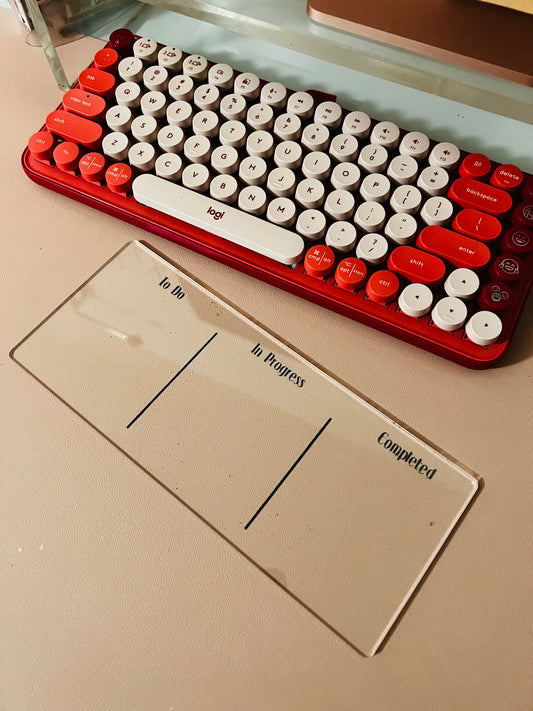Acrylic Dry Erase To-Do Board
