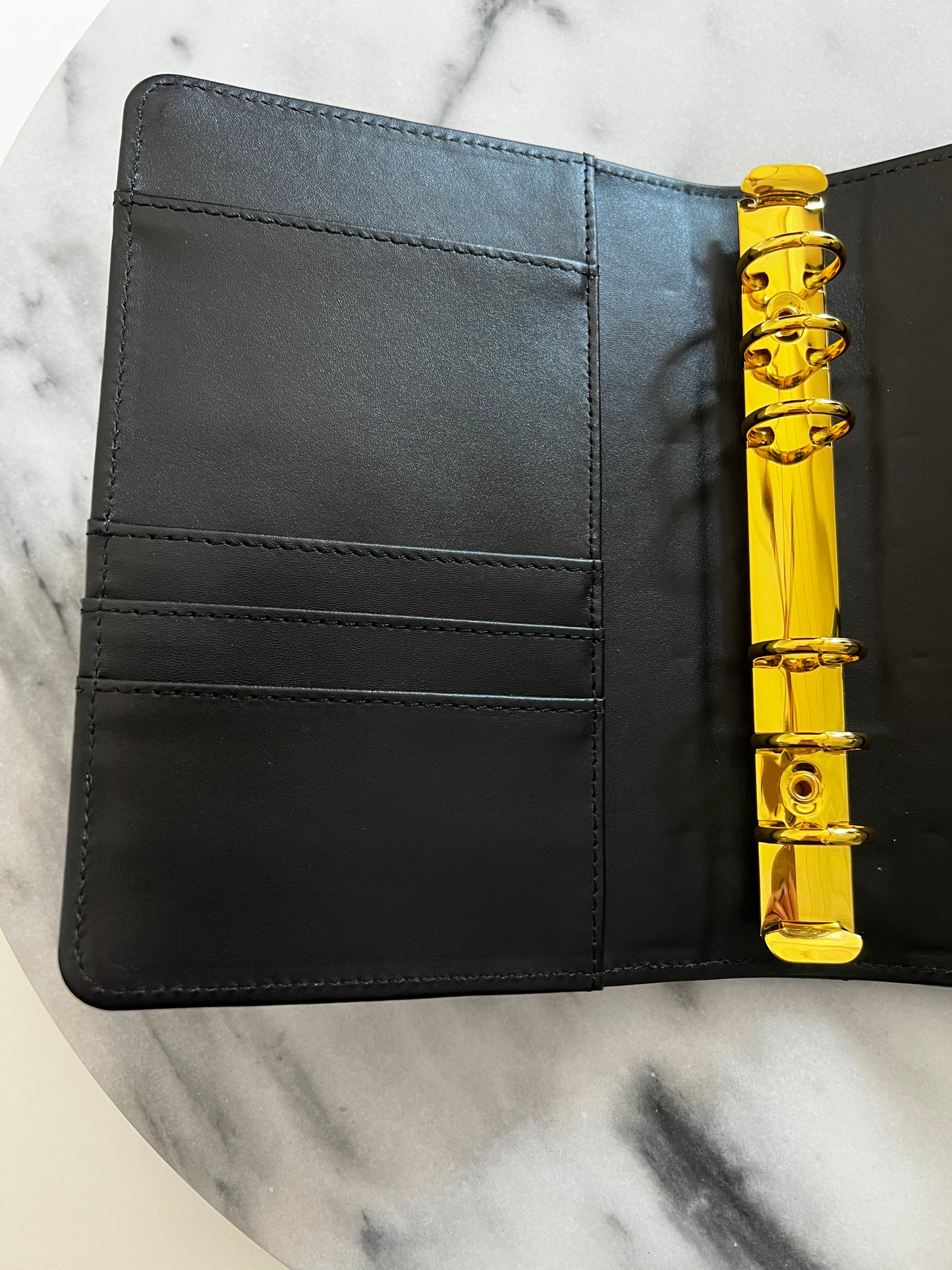 Genuine A6 Leather Luxe Binder