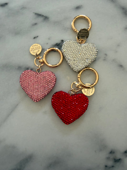 Heart keychain