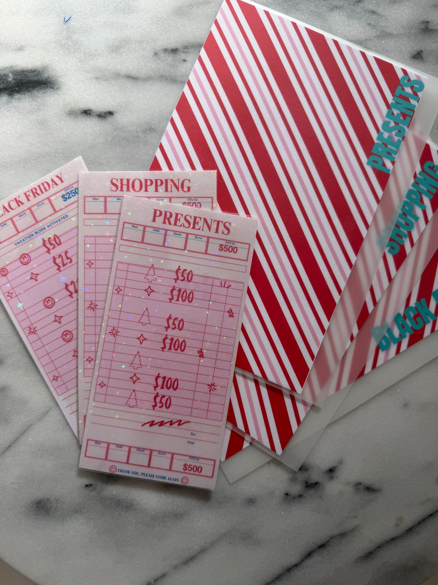 Christmas MODE SAVINGS CHALLENGE set