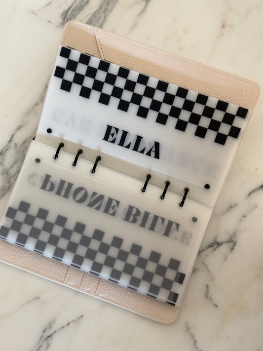 Checkered matte Envelope