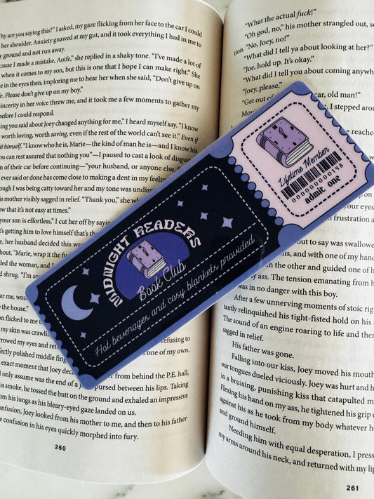 Midnight readers Bookmark