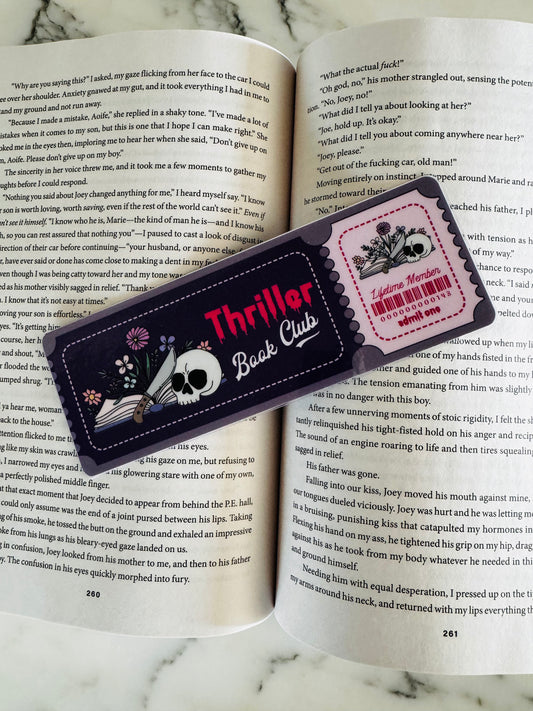 Thriller Bookmark