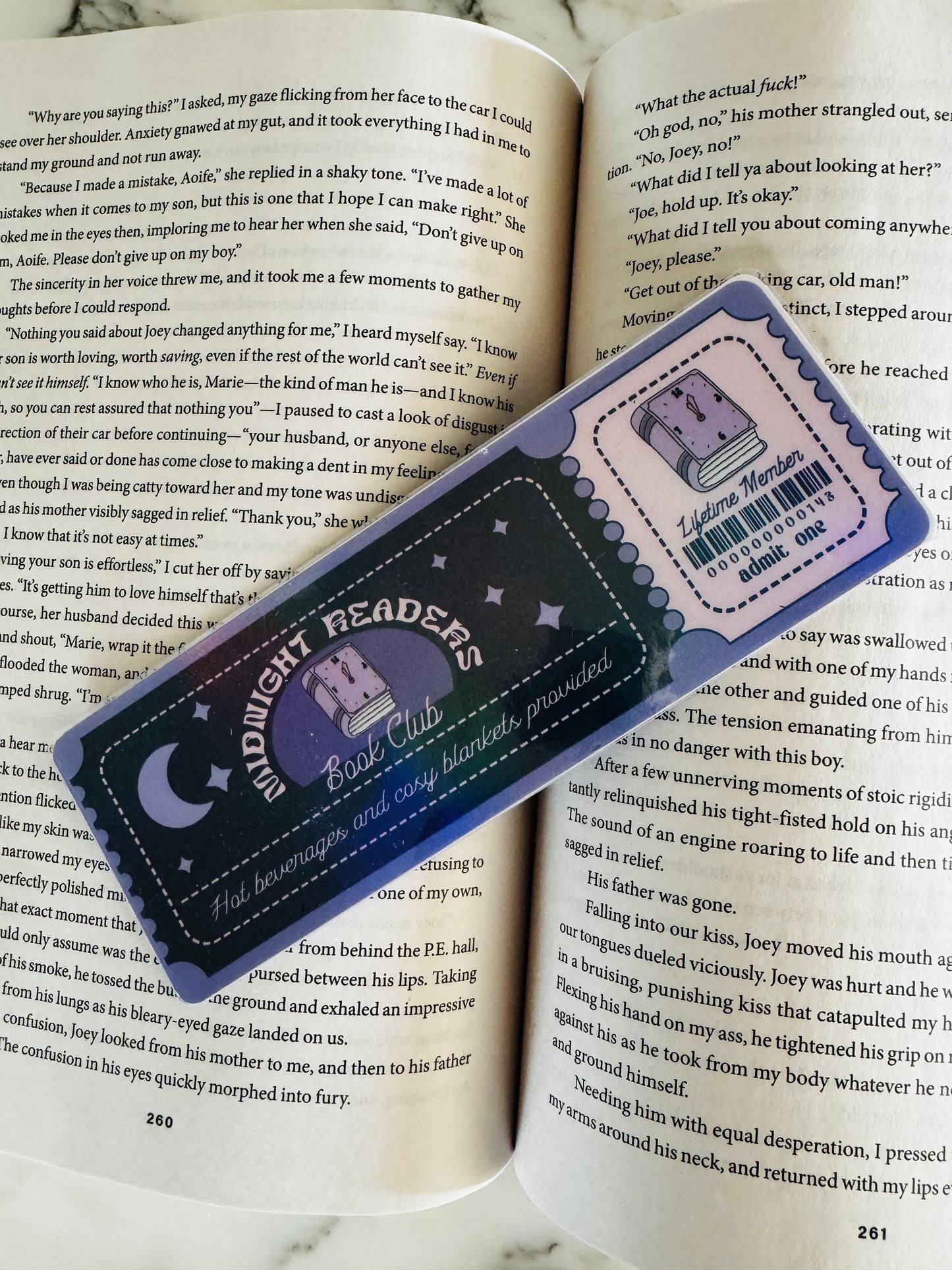Midnight readers Bookmark