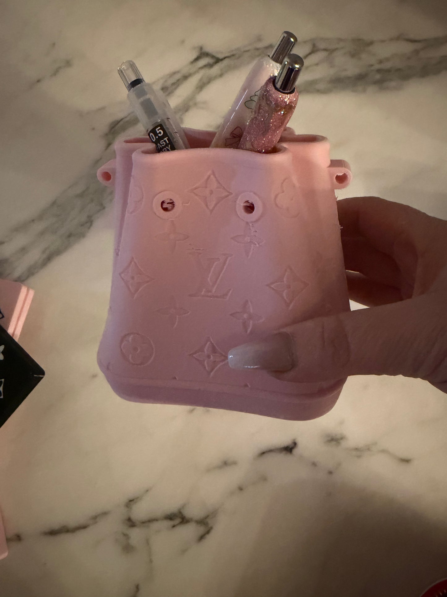 Lv pencil cup Bag