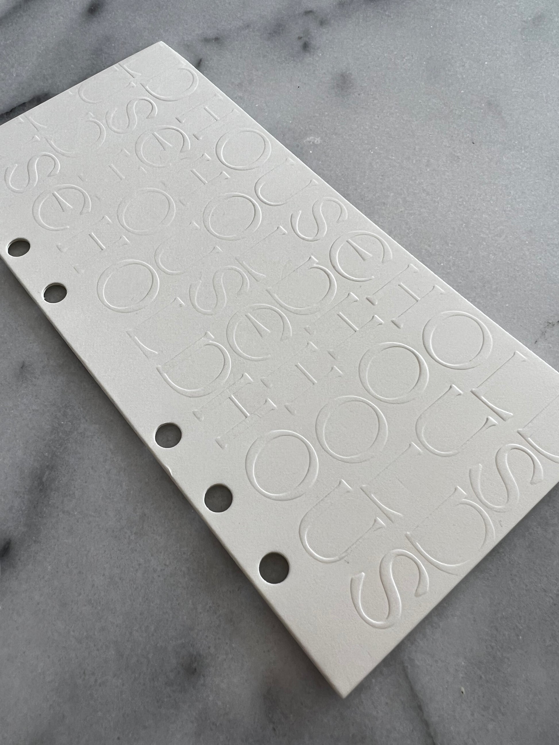 Embossed Envelope Design A6 Thick Embossed cardstock envelopes – Luxe Designs