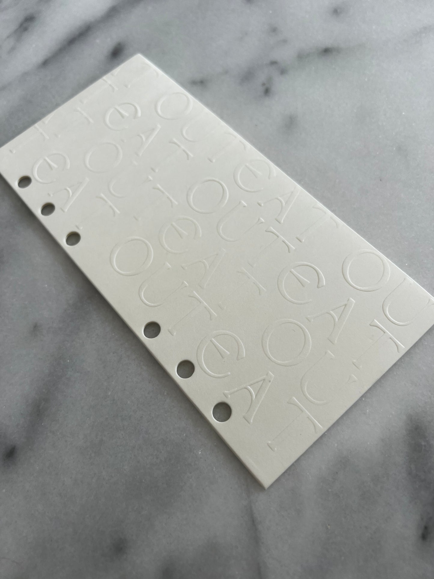 A6 Thick Embossed cardstock envelopes