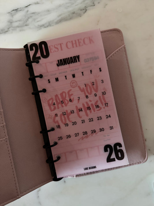 12-Months 2026 Vellum Dashboard