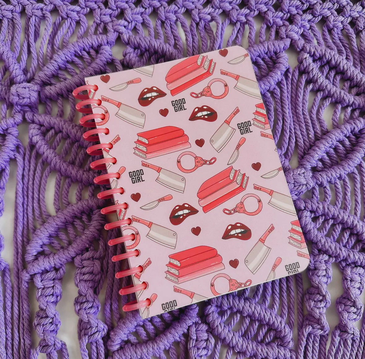 Smut Bookish A6 Spiral Notebook