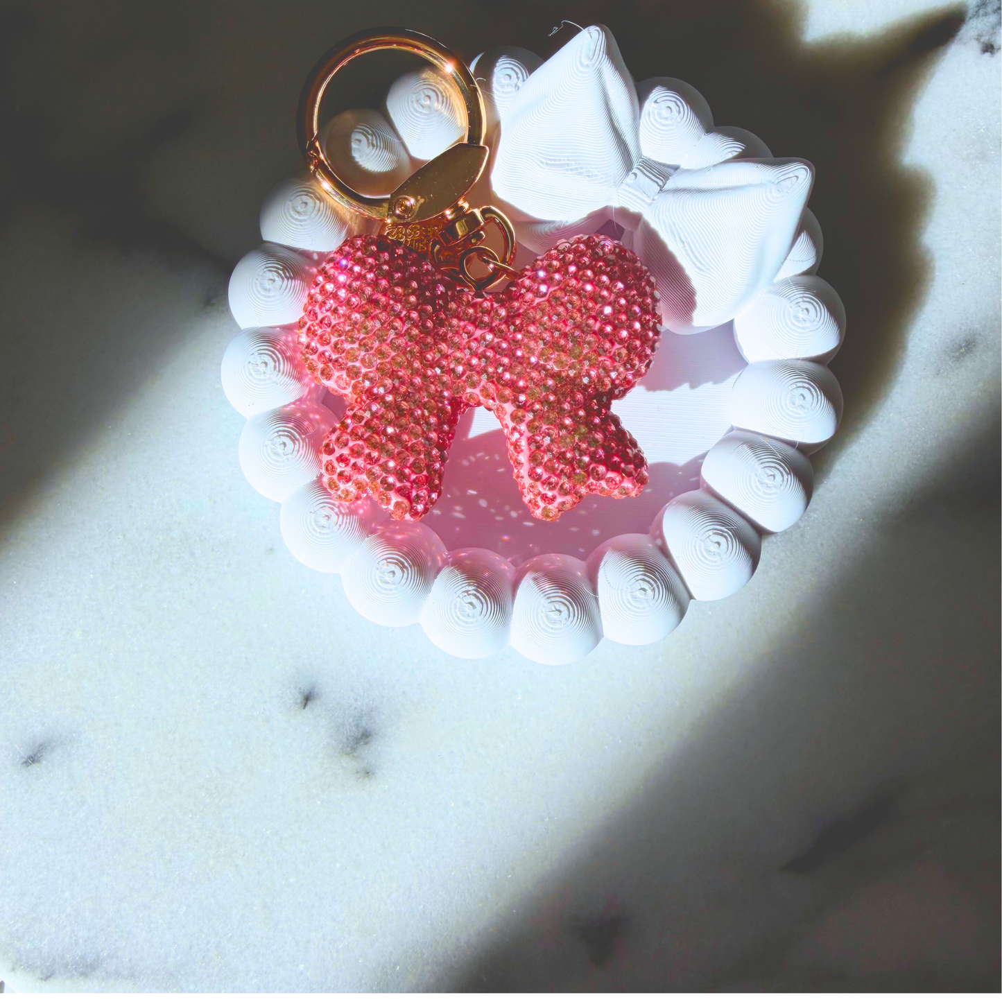 Bow Bling Keychain