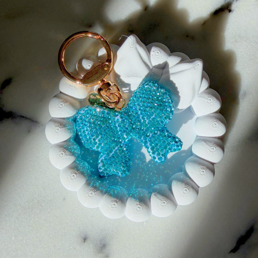 Bow Bling Keychain