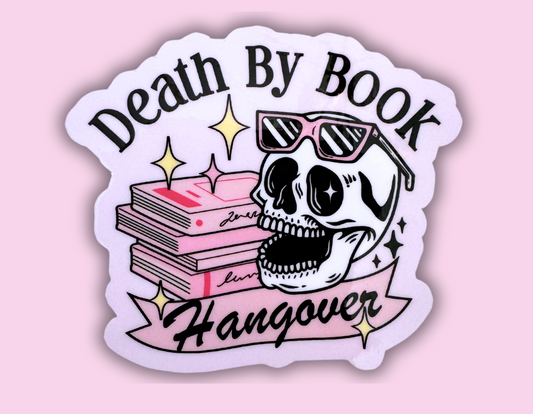 Death By Book sticker