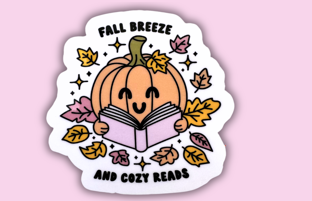 Fall breeze sticker