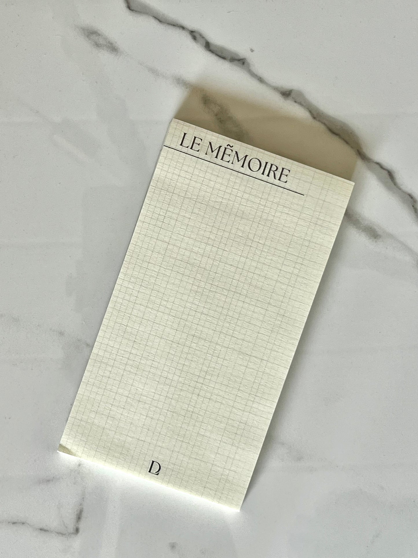 Memo notebook
