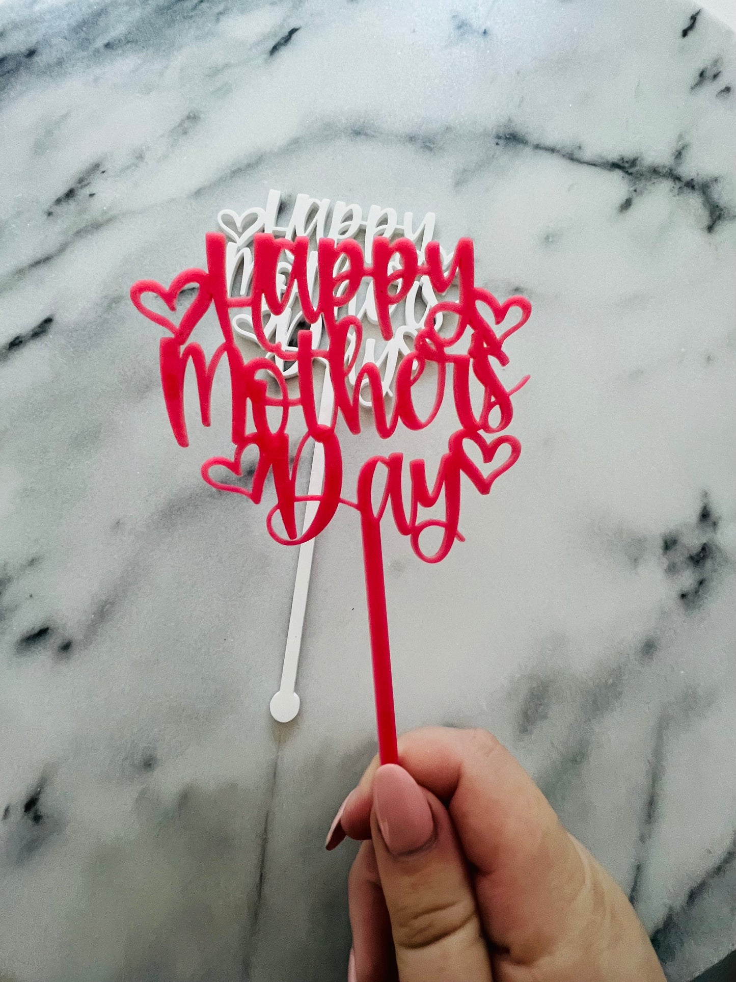 Happy Mother's Day flower Bouquet Stick