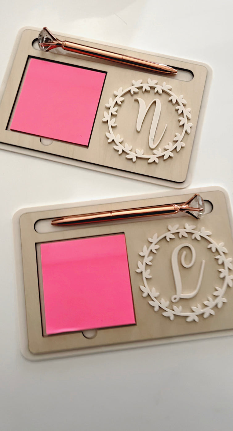 Sticky Note Pen Holder