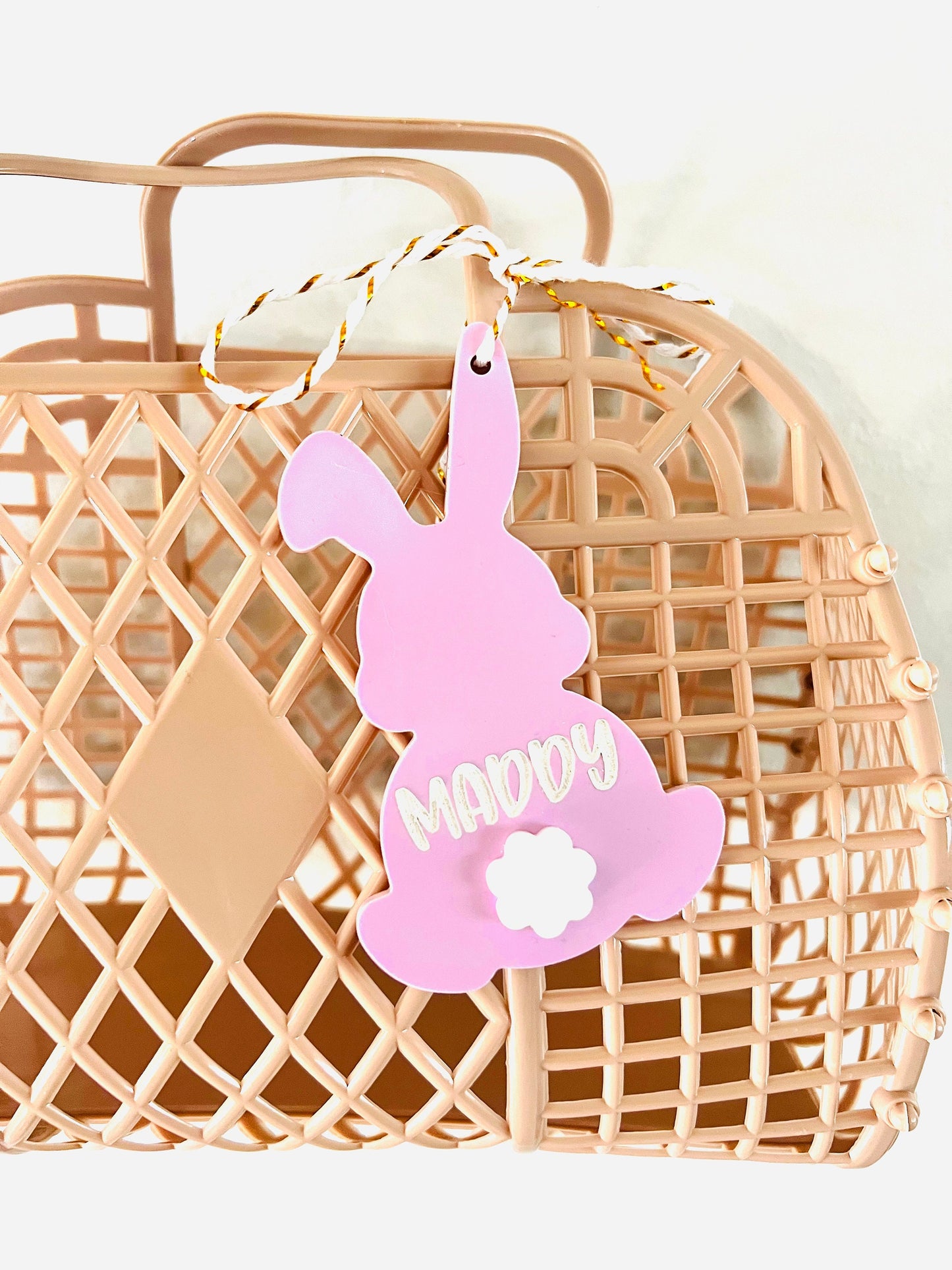Bunny Tag for Easter Basket