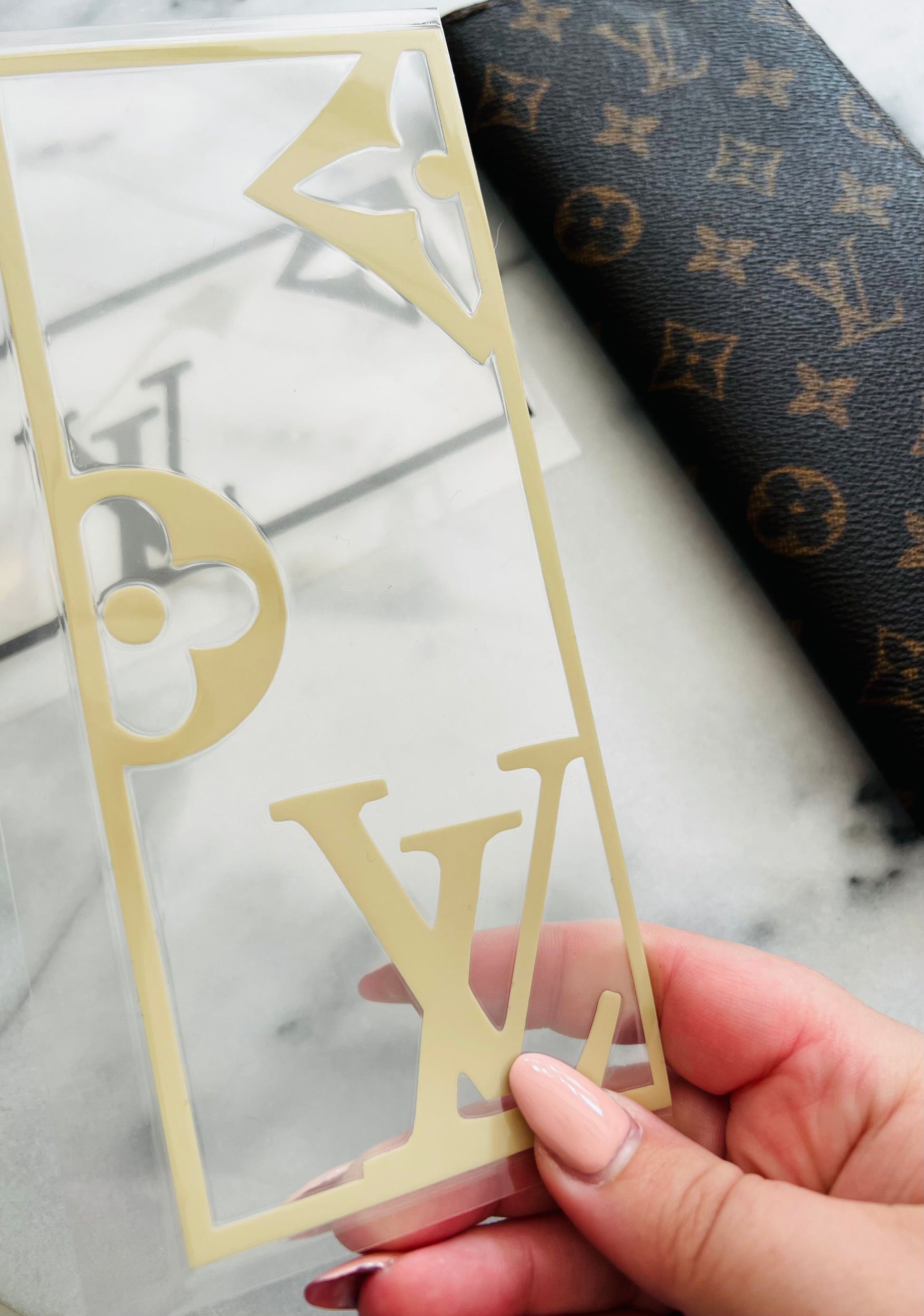 Louis Vuitton Gift Card Note Card & Envelope White